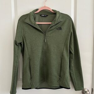 The North Face Women's Olive Green Zip Jacket